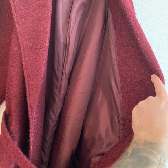 Avec Les Filles Vintage Women's Long Overcoat - XXL - Picture 7 of 10